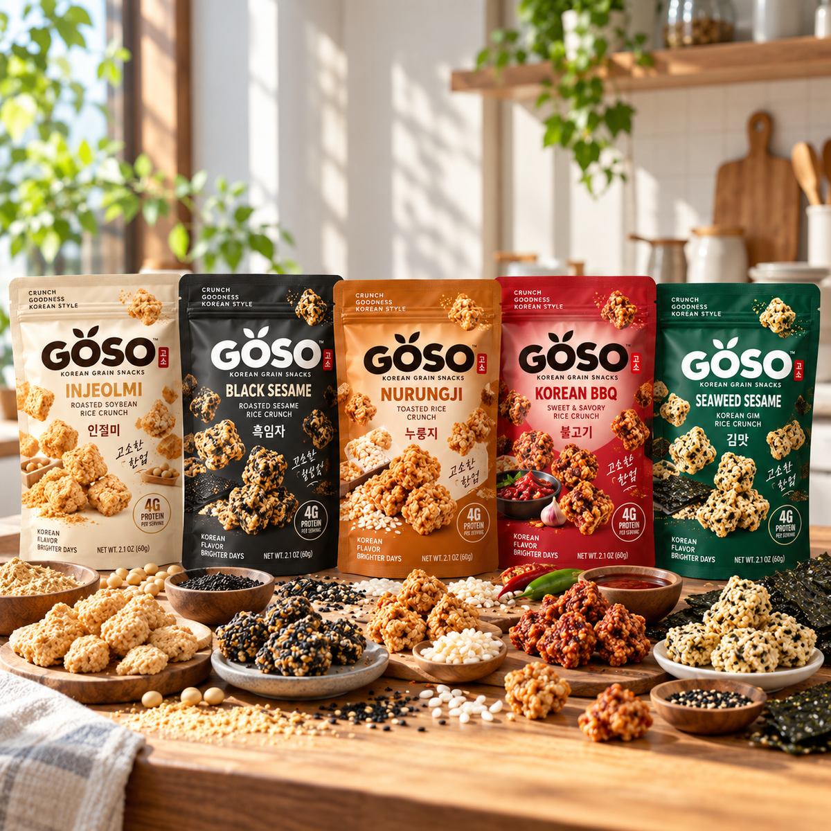 GÖSO Korean grain snacks